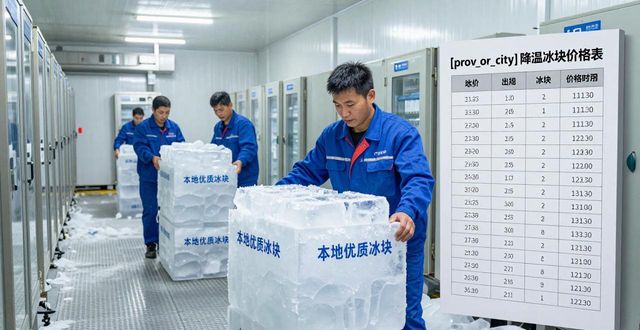 沧州降温冰块多少钱一吨？本地制冰厂报价来了